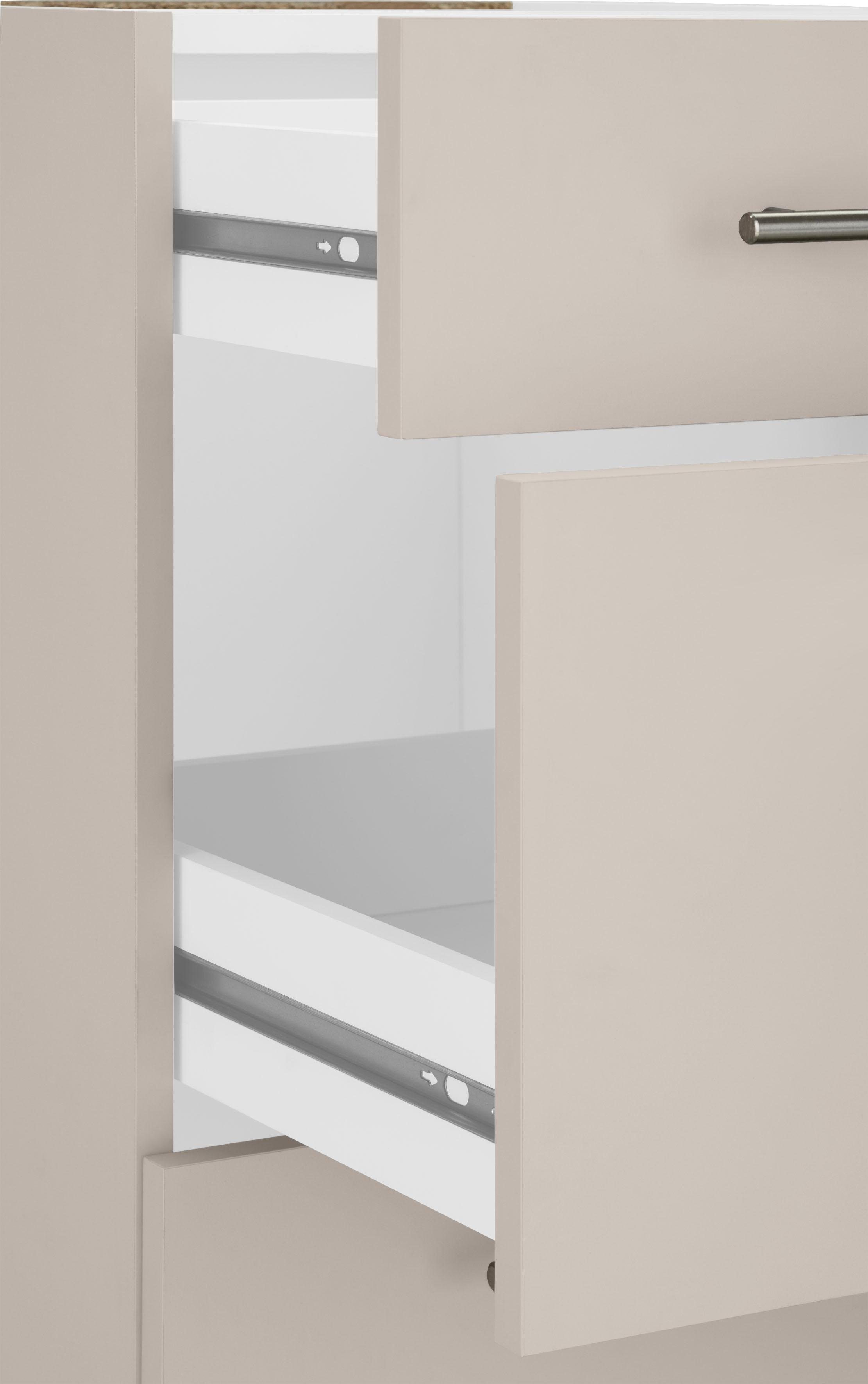 wiho Küchen Unterschrank Cali 50 cm breit, mit 2 großen Auszügen ohne Arbeitsplatte – Bild 5 von 5