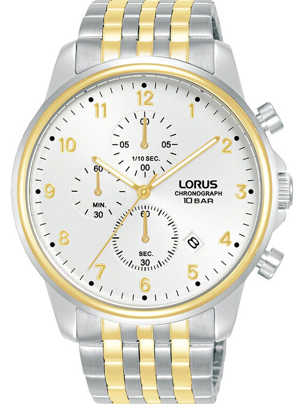 Quarzuhr Lorus RM338JX9 Chronograph Herrenuhr 43mm 10ATM Lorus RM338JX9 Chronograph Herrenuhr 43mm 10ATM