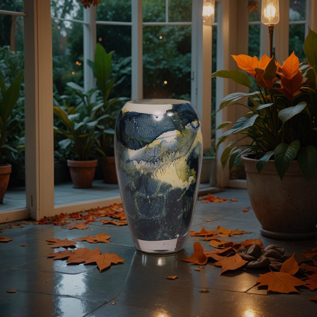 Beroya Designs Dekovase Handgefertigte Scandinavian Forest Minimalistisch, natürlich elegant (Erhältlich im Set und einzeln), Handgemachtes Vasen-Set, beste Qualität, Design und attraktive Farben
