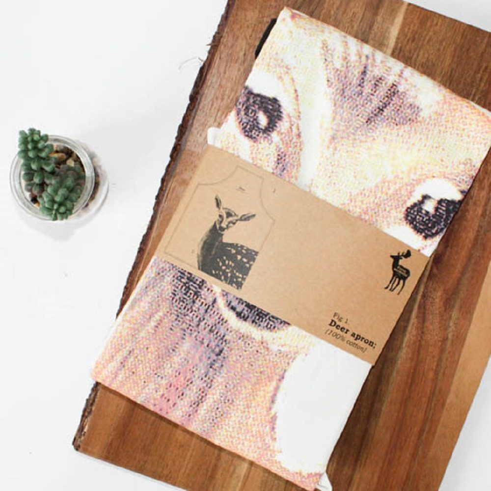 GIFT REPUBLIC Kochschürze Deer, (Grillschürze Reh günstig online kaufen