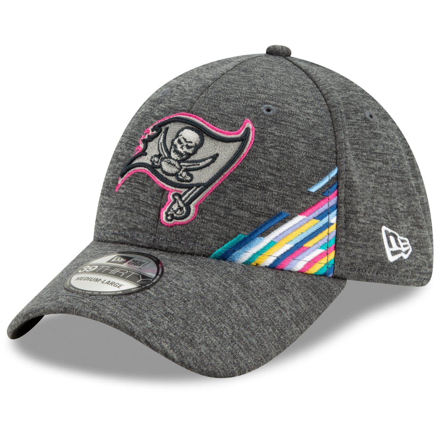 New Era Flex Cap 39Thirty StretchFit CRUCIAL CATCH NFL Teams Tampa Bay Buccaneers