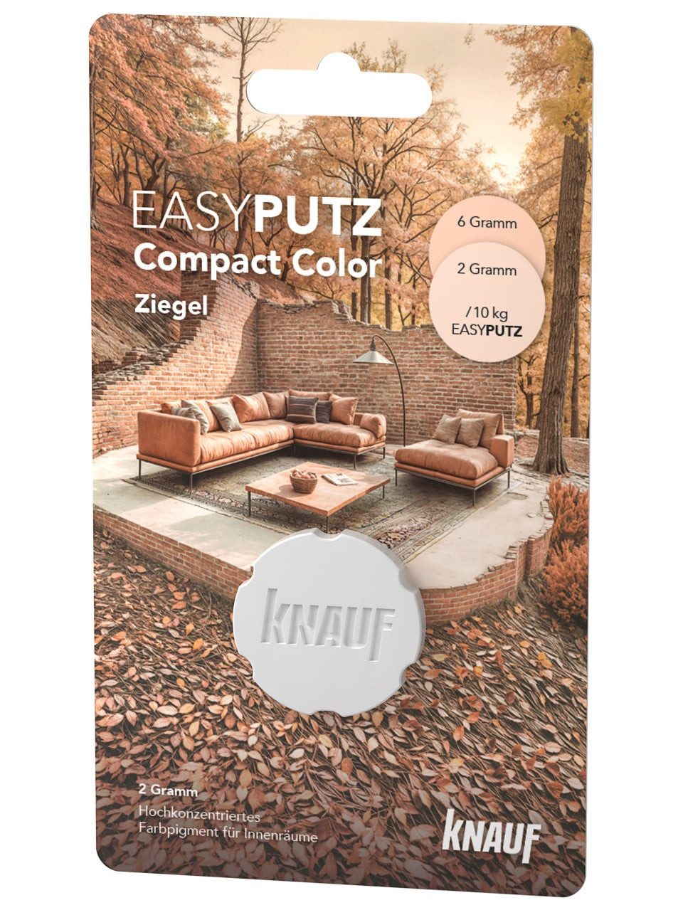 KNAUF Gips-Kalk-Putz Knauf Farbpigment Compact Color ziegel 2 g