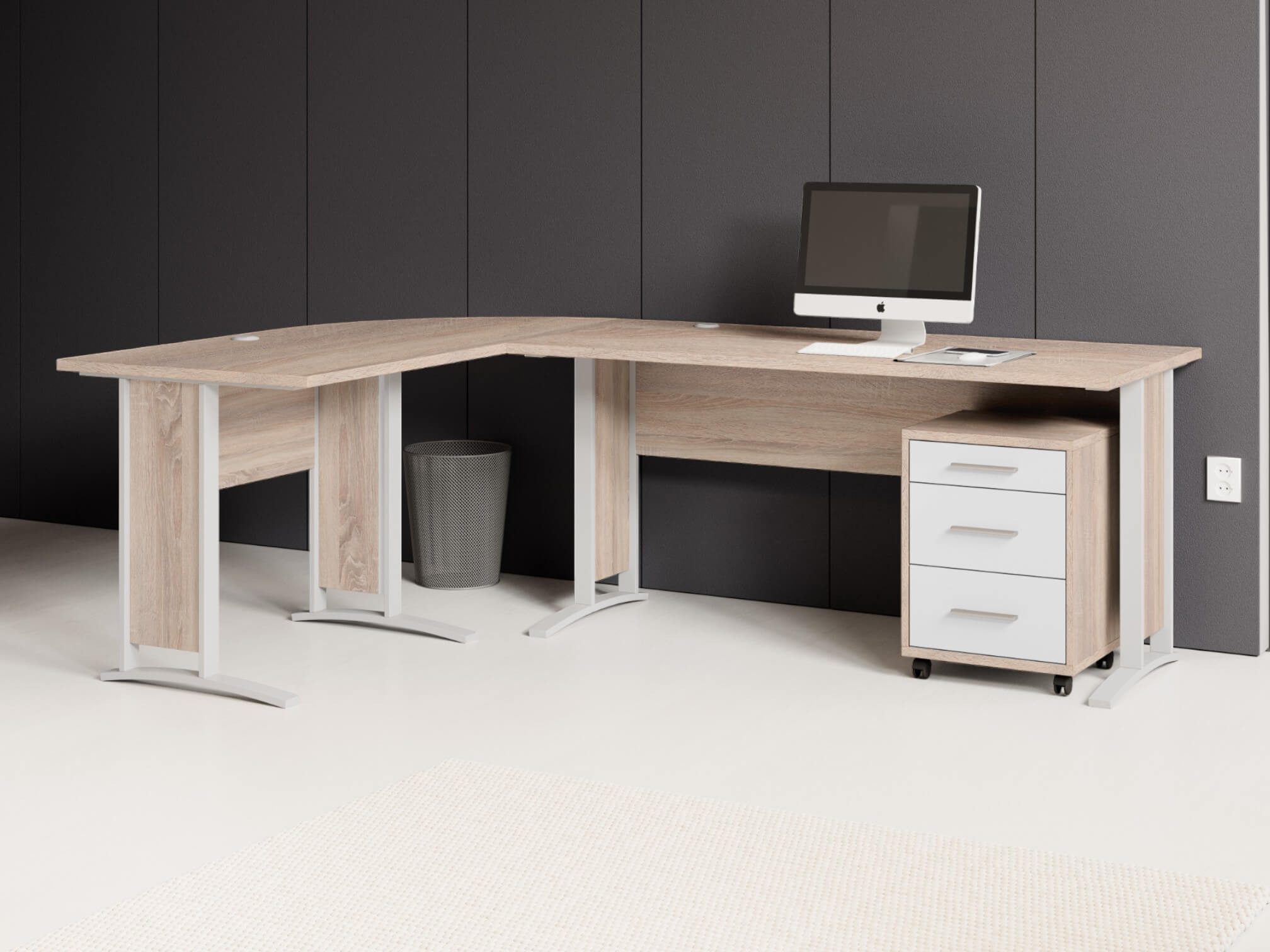 moebel-dich-auf Eckschreibtisch OFFICE LINE (Winkelschreibtisch, inkl. günstig online kaufen