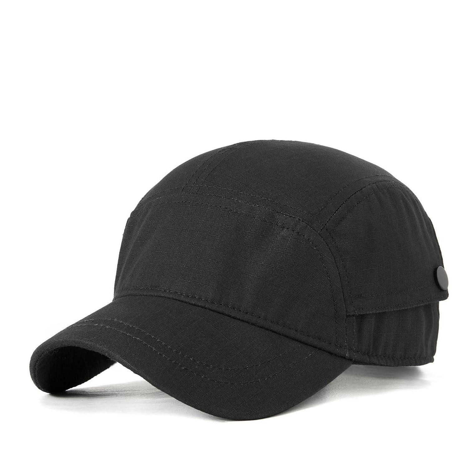Baseball Cap Baseballcap Herren Baumwolle verstellbar Einheitsgröße 1 Schwarz