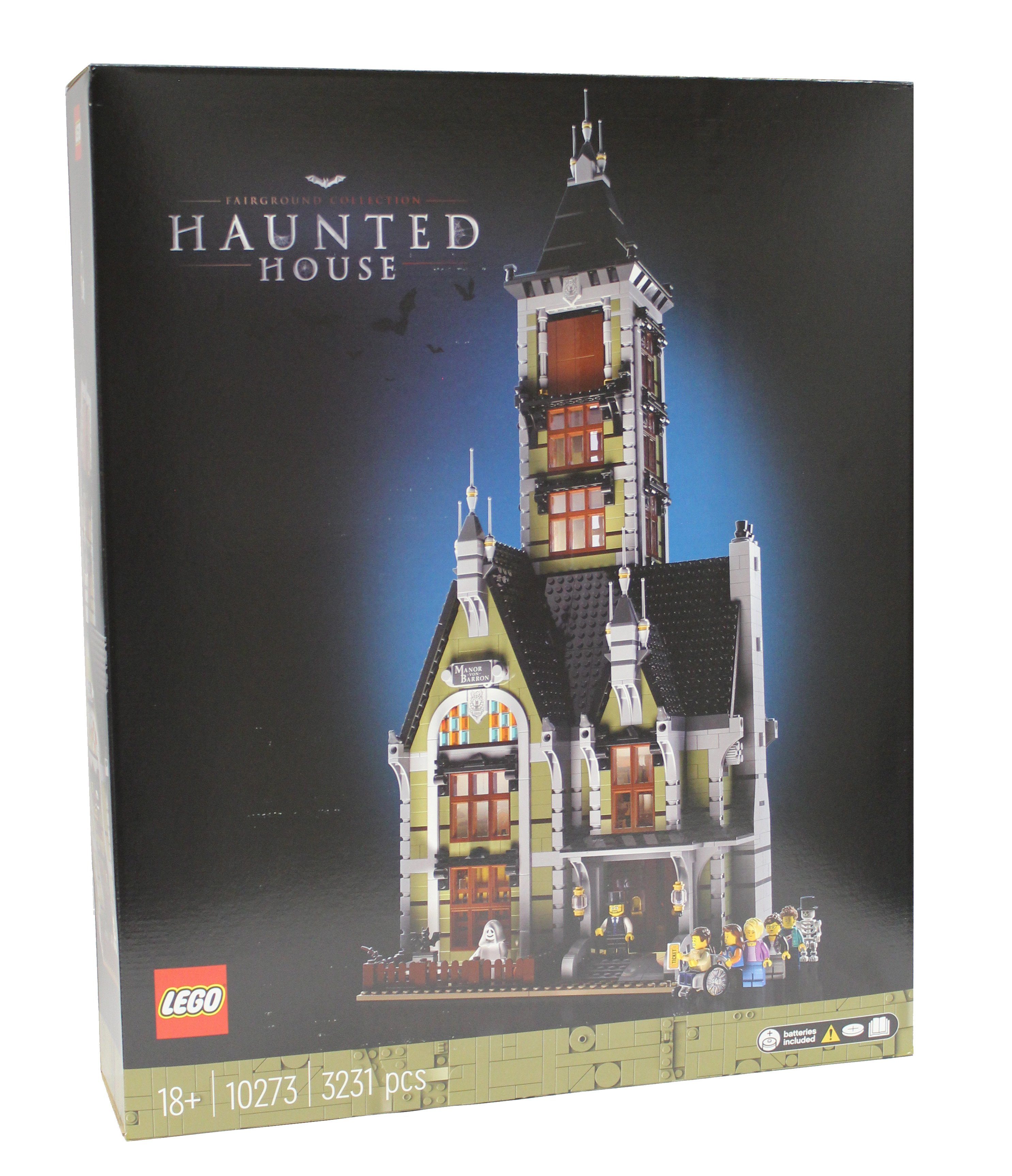 LEGO® Creator Expert Geisterhaus auf dem Jahrmarkt (10273) Spielbausteine, (Set für Erwachsene)
