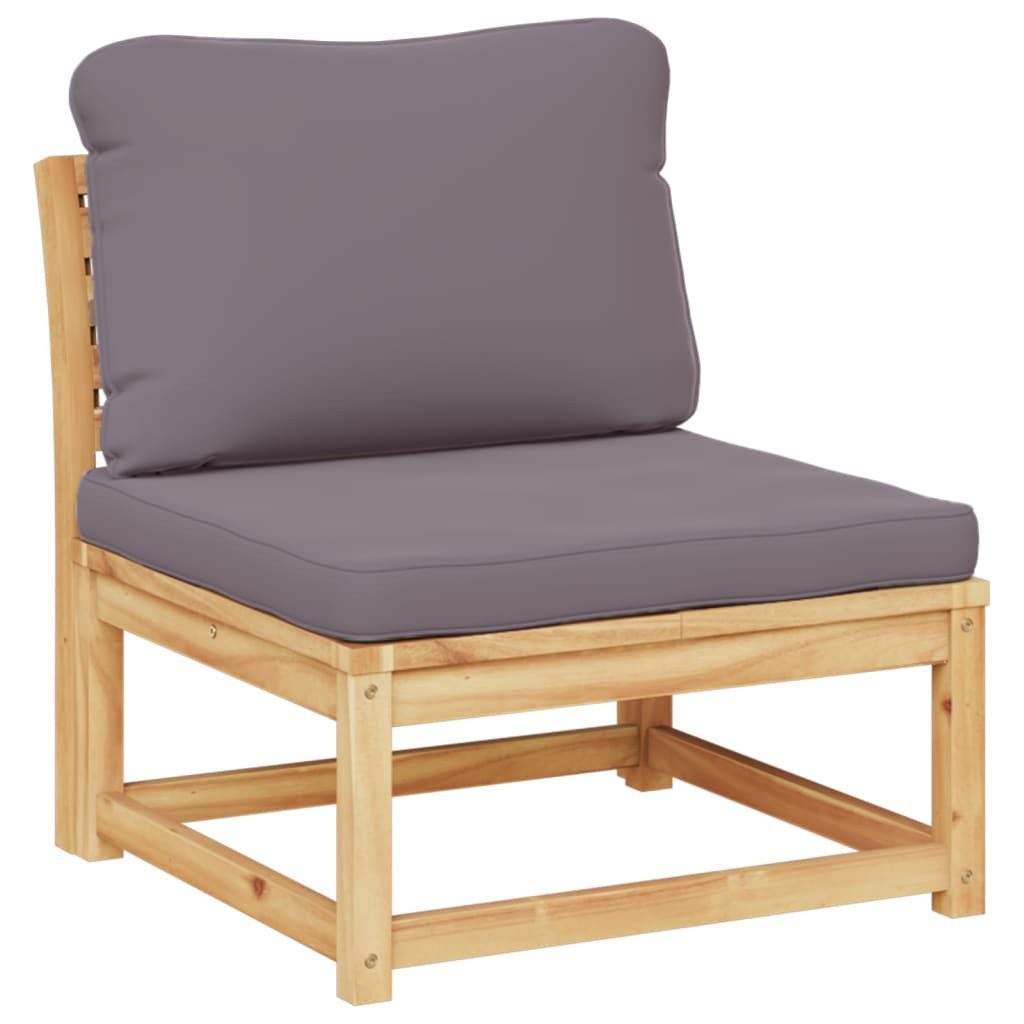 vidaXL Sofaelement Gartensofa mit Kissen Massivholz günstig online kaufen