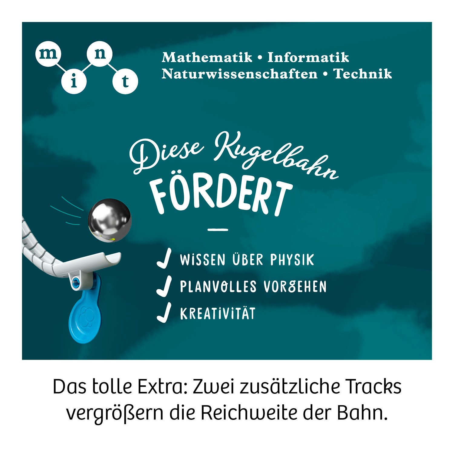 Kosmos Kugelbahn Gecko Run Action Starter, Made in Germany