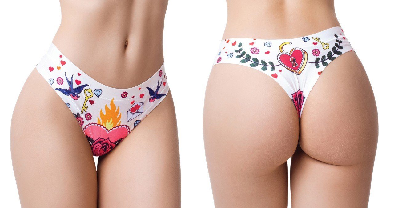 Tanga MemèMe Love Old School Thong S - L