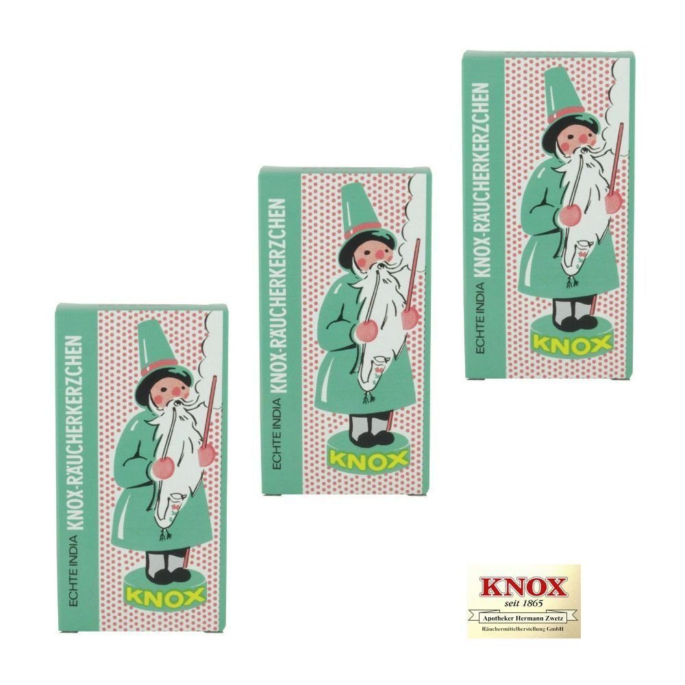 Crottendorfer Räucherkerzen Minis – 3er Pack (Tanne, Weihrauch, Bunte Mischung), Made In Germany