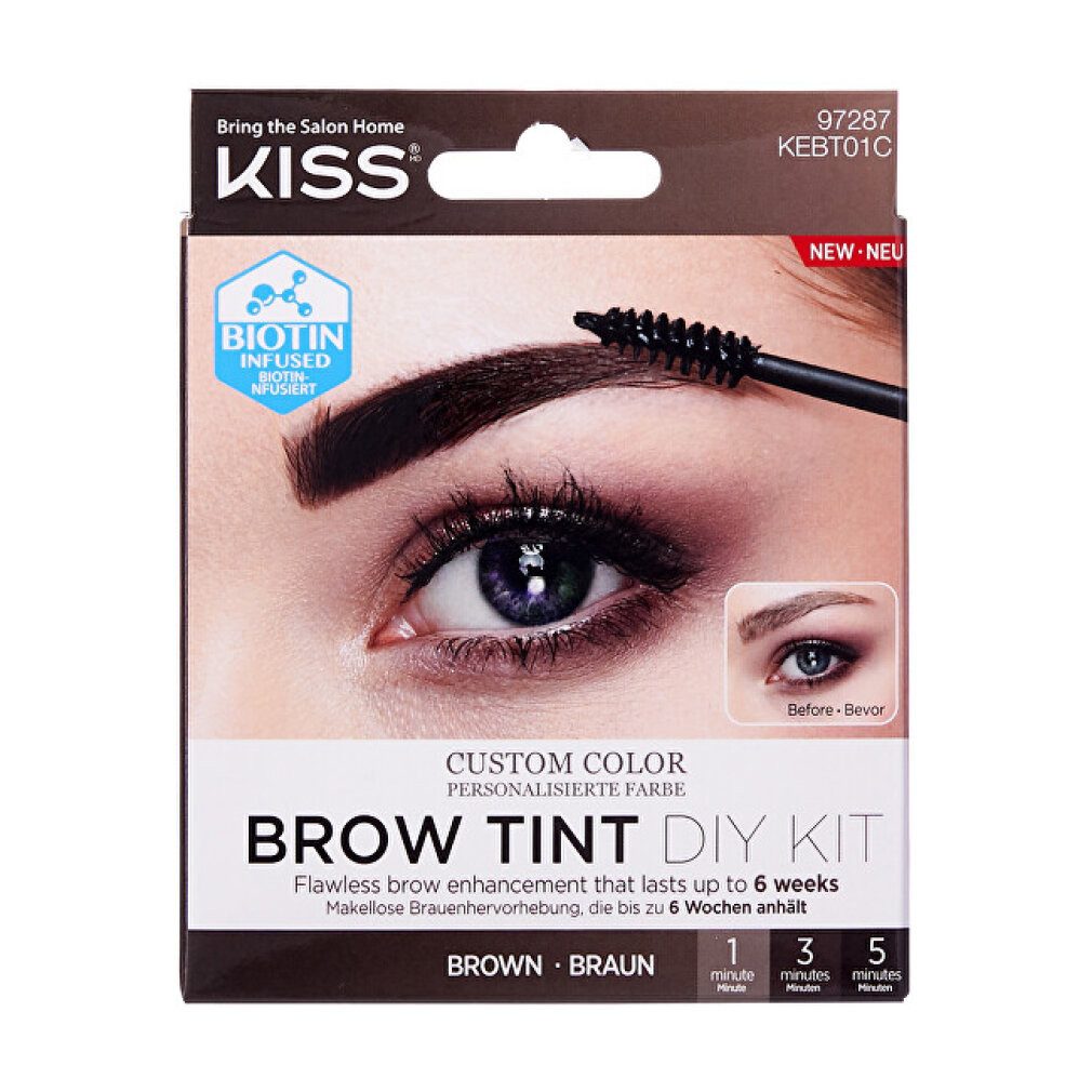 Kiss Augenbrauen-Stift Brow Tint schwarz