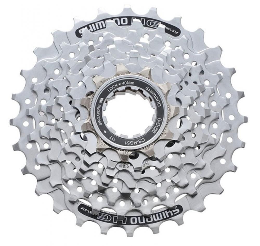 Shimano Zahnkranz SHIMANO Kassette ALIVIO CS-HG51 8-fach 11-32 Zähne - Zuverlässige Scha