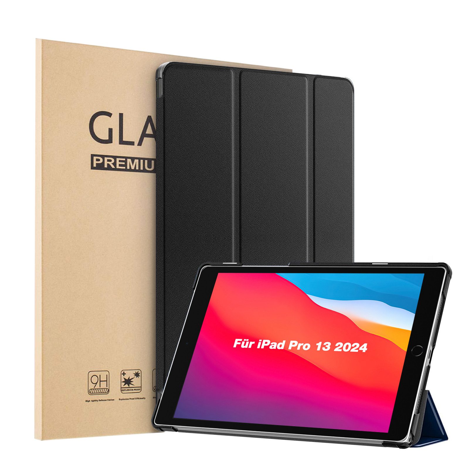 Tec-Expert Tablet-Hülle Tablet Cover Hülle für Apple iPad Pro 7. Gen 13.0 Zoll 13 Zoll, 13, Schutzhülle Klapphülle Tasche Case