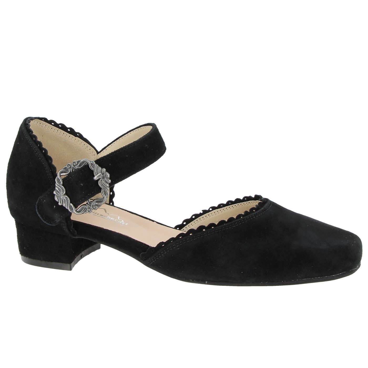 Hirschkogel Damen Trotteur - schwarz Pumps