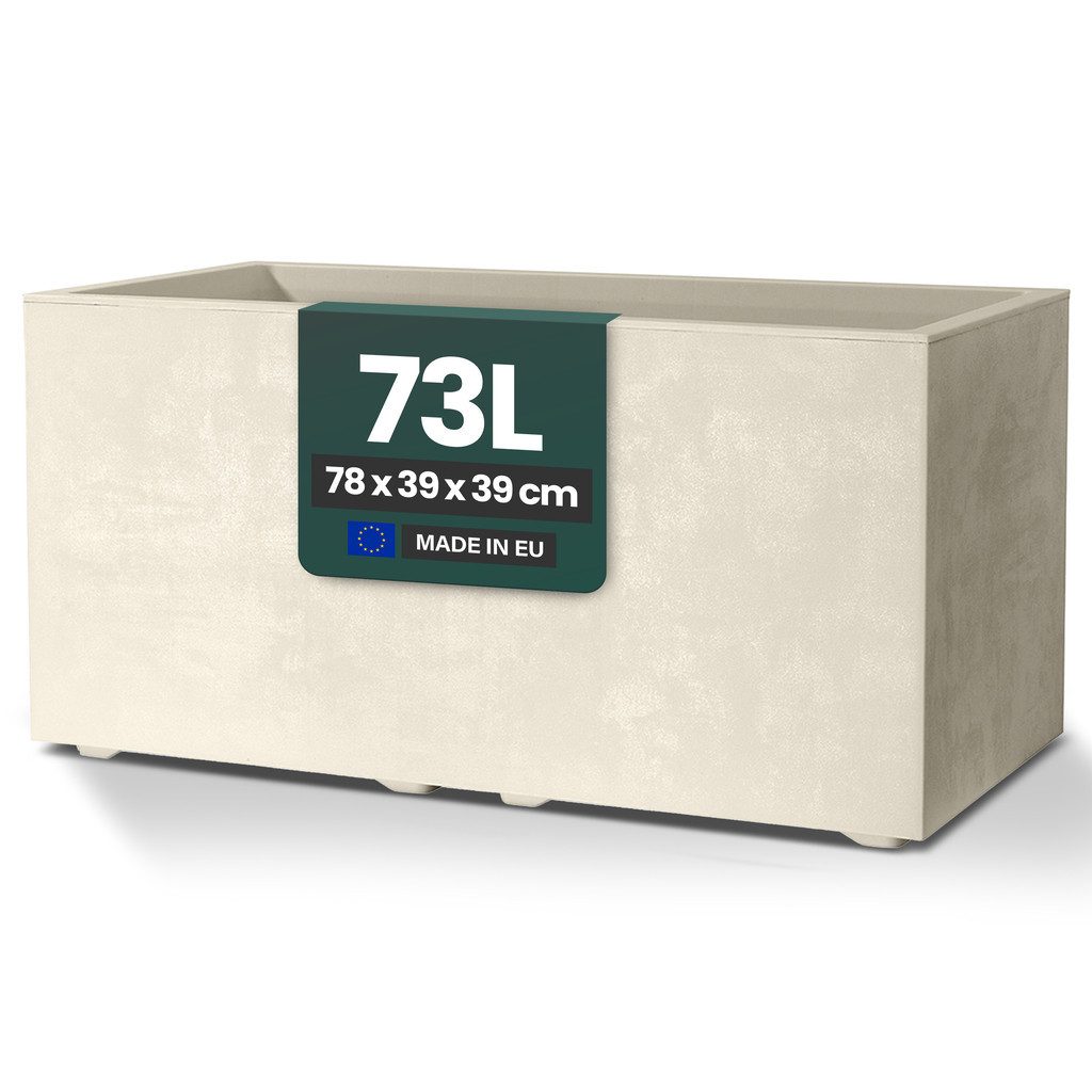 Kreher Blumenkasten Millennium in Naturstein Optik verschiedenen Ausführung günstig online kaufen