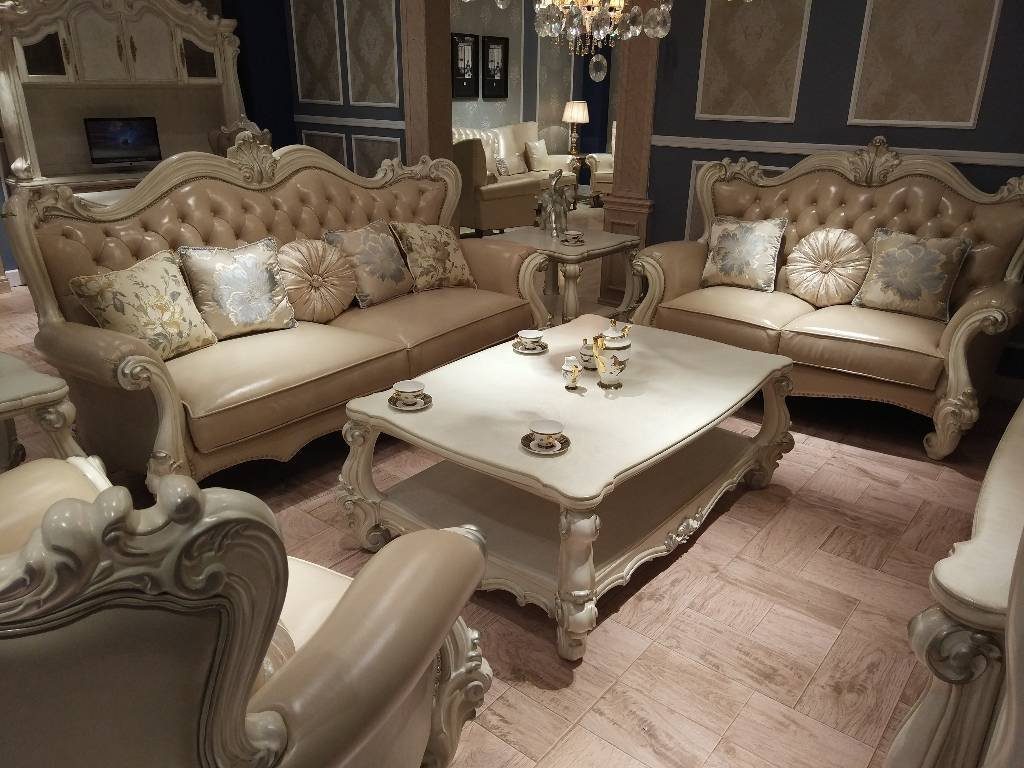 JVmoebel Couchtisch Tisch Beistelltisch Wohnzimmertisch Holz Tische Beistell Sofa Barock, Made in Europa