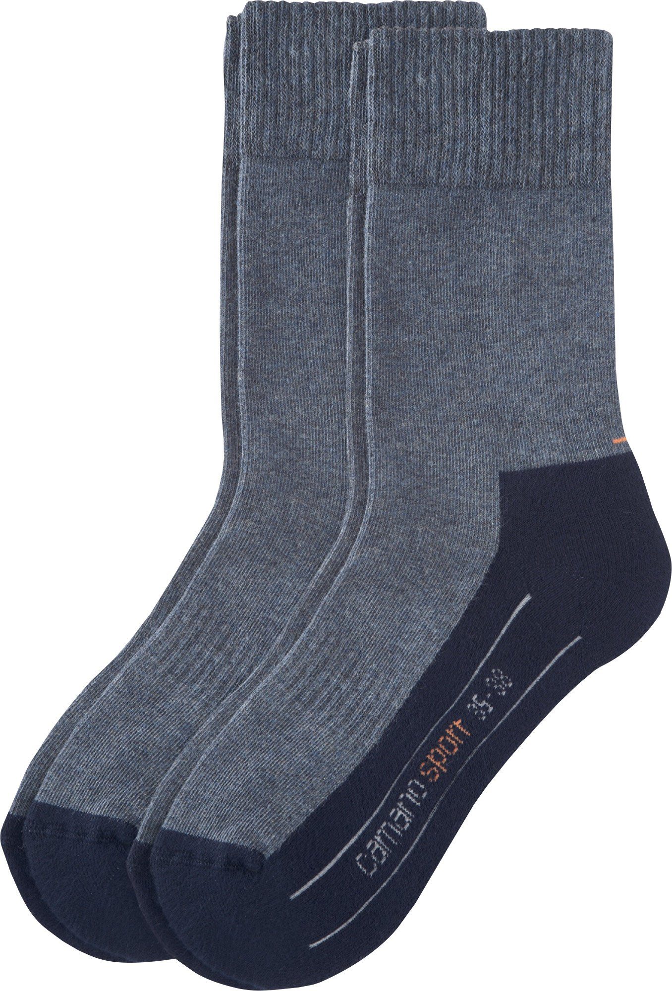 Camano Socken Unisex-Sportsocken 2 Paar Uni günstig online kaufen