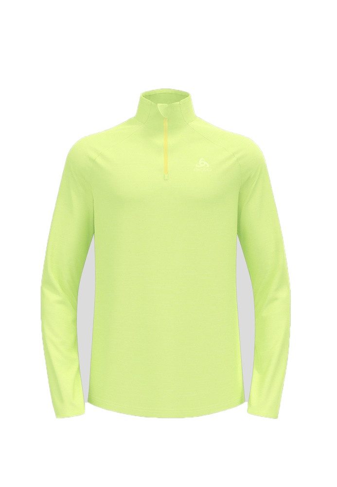 Odlo Fleecepullover Odlo Herren Run Easy Mid Layer Skirolli 313262 lime