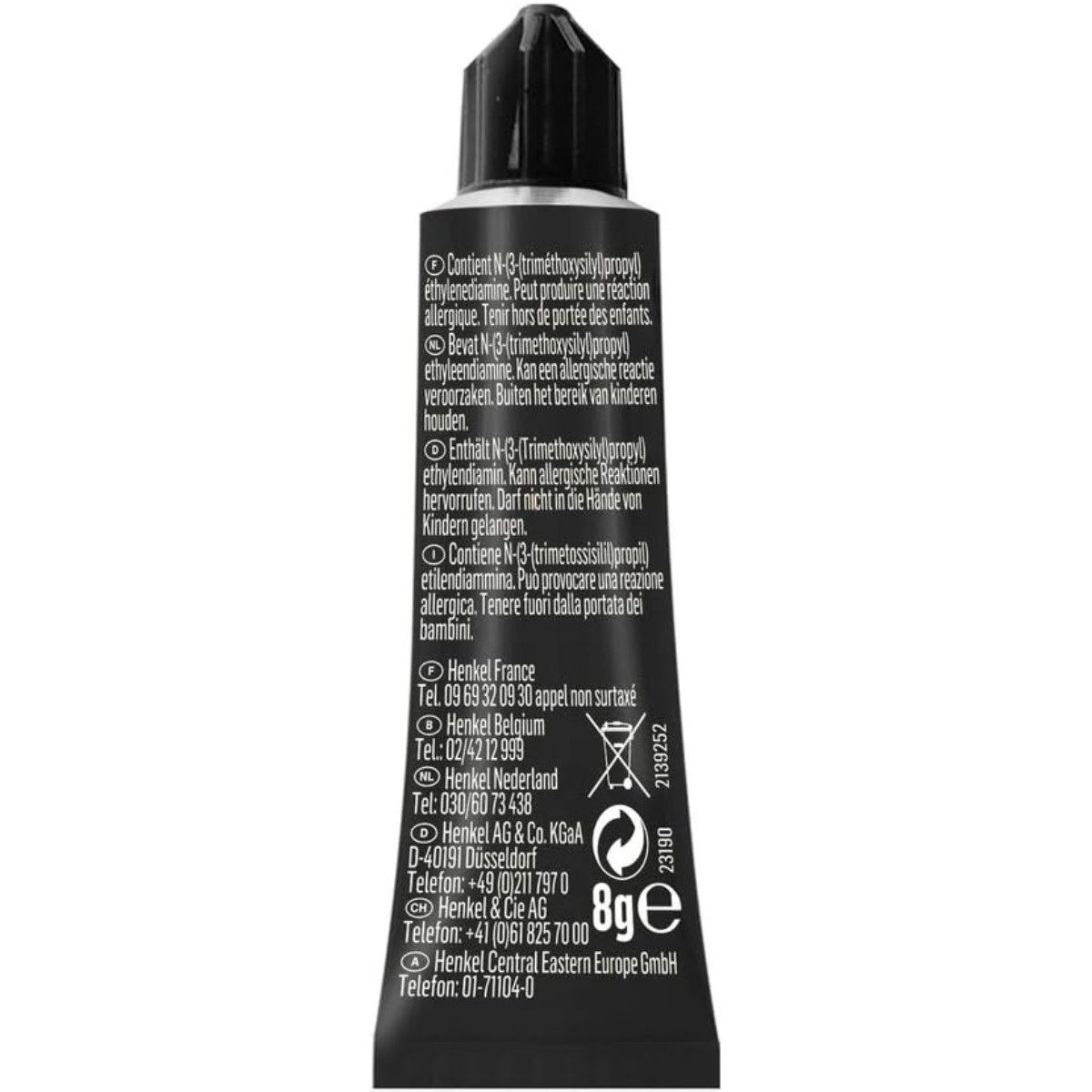 Pattex Klebstoff Repair Extreme Alleskleber 8g Transparent, (1-tlg)