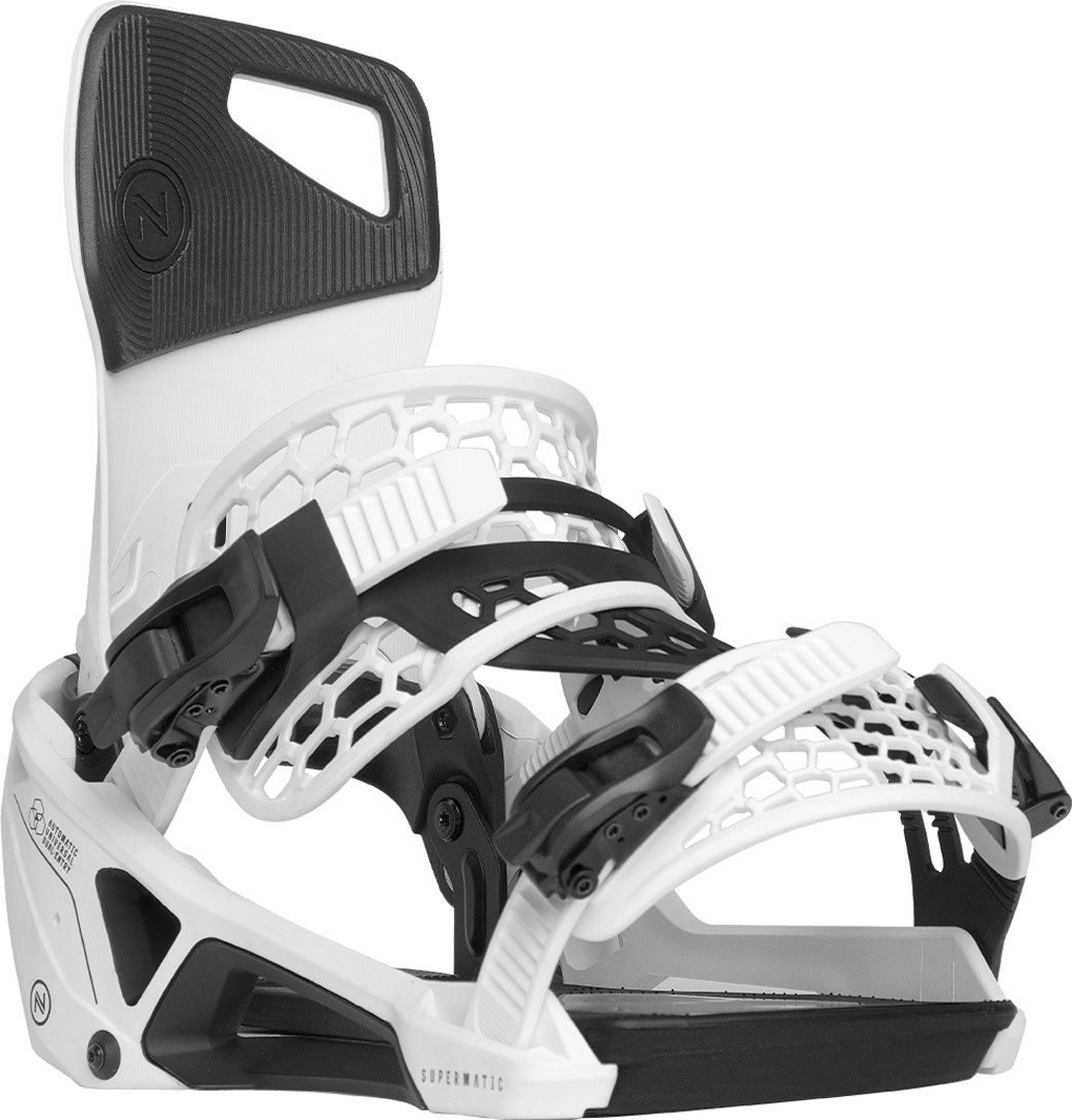 Snowboardbindung NIDECKER SUPERMATIC JUNIOR Bindung white