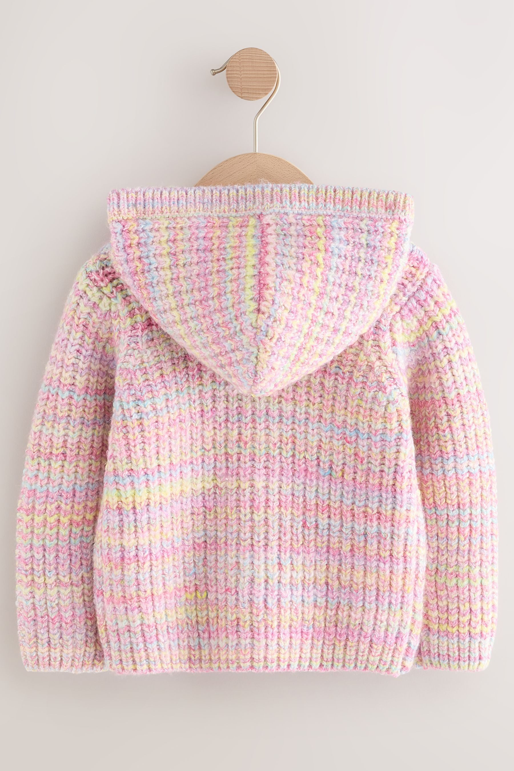 Next Strickjacke Strickjacke mit Bärenkapuze, Regenbogen günstig online kaufen