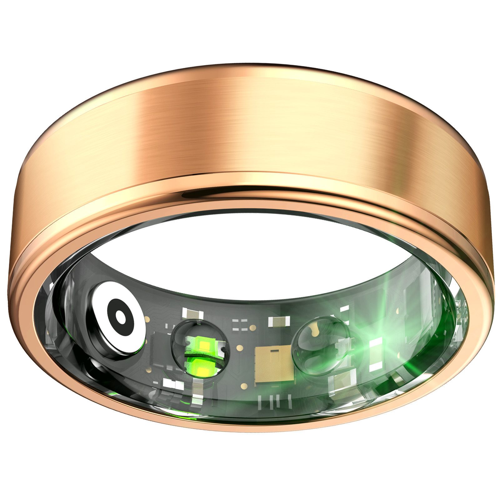 Rayofi Smart Ring Smartringe für Herren und Damen, Fitness Tracker Smartwatch Gesundheit Ringe mit Schlafmonitor, Herzfrequenzmessung, Gesundheitsüberwachung, Fern Fotoshooting, Schrittzähler, Datenaufzeichnung für Verschiedene Sportarten, 5ATM Wasserdichter Sport Ring, 15 Tage Akkulaufzeit, kompatibel mit iOS und Android