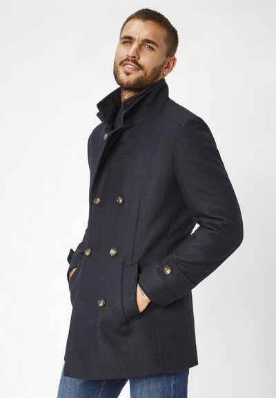 S4 Jackets Wollmantel George eleganter Wollmantel