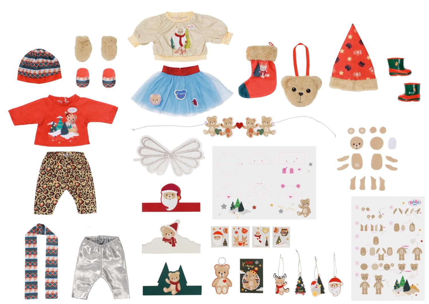 Baby Born Babypuppe ® Adventskalender, Puppenzubehör