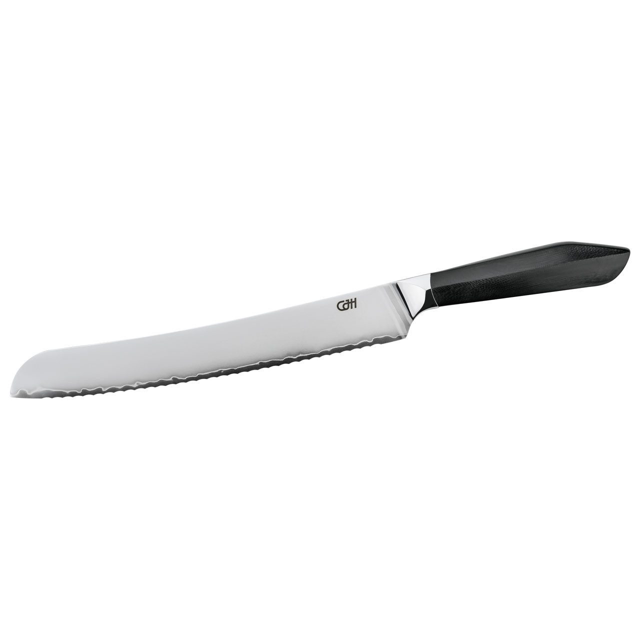 Herbertz Kochmesser Herbertz CJH Brotmesser, 3-Lagen Stahl, G10, Geschenkverpackung und Pflegetuch inklusive