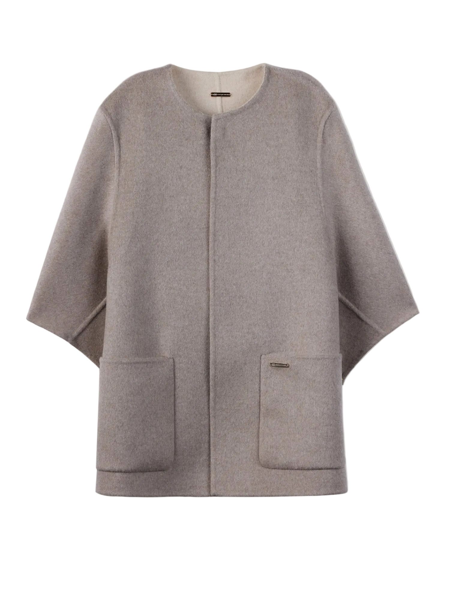 GOBI Cashmere Poncho Ponchojacke aus Kaschmir mit Tasche