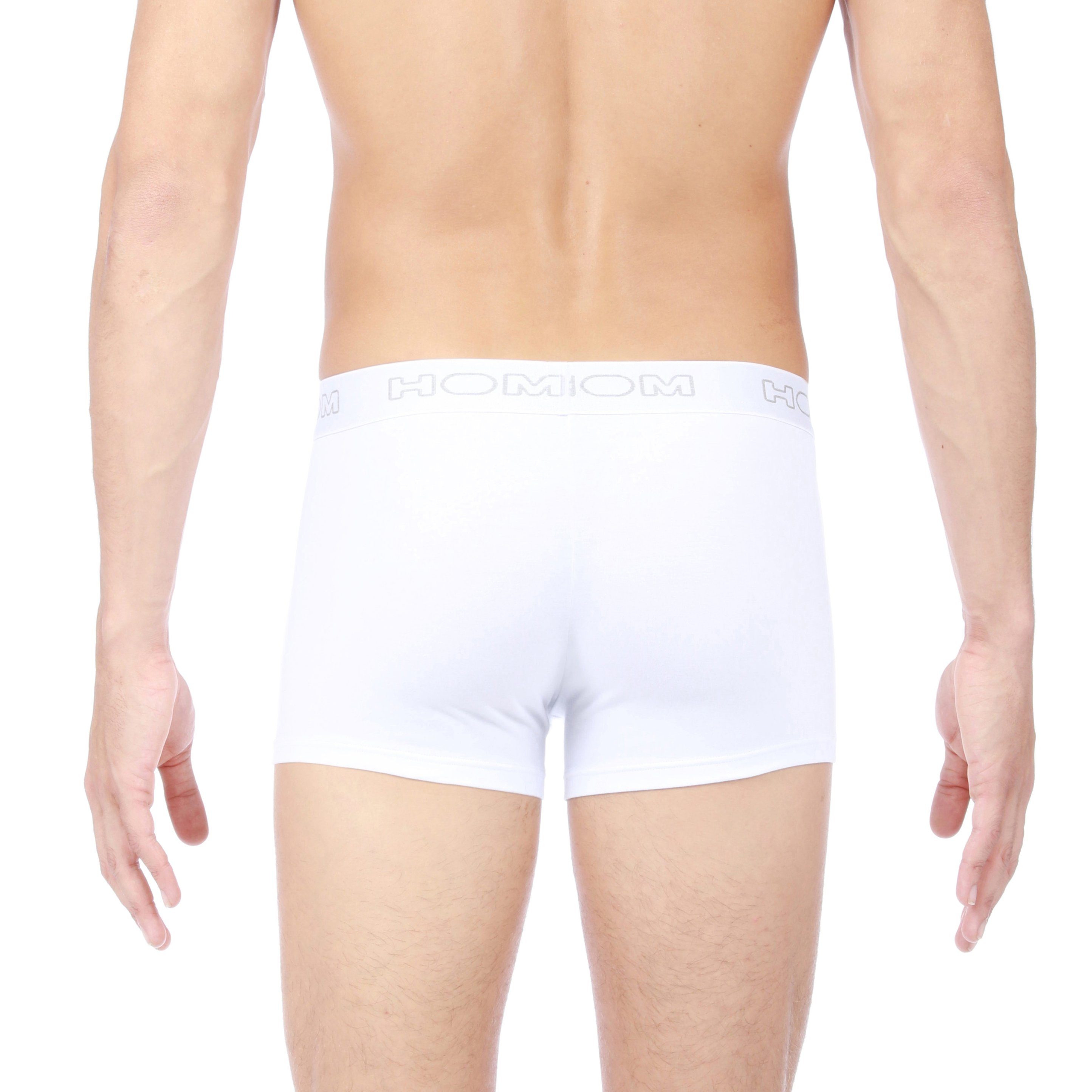 Hom Retro Pants grey mel/white/black Boxerlines 3-Pack