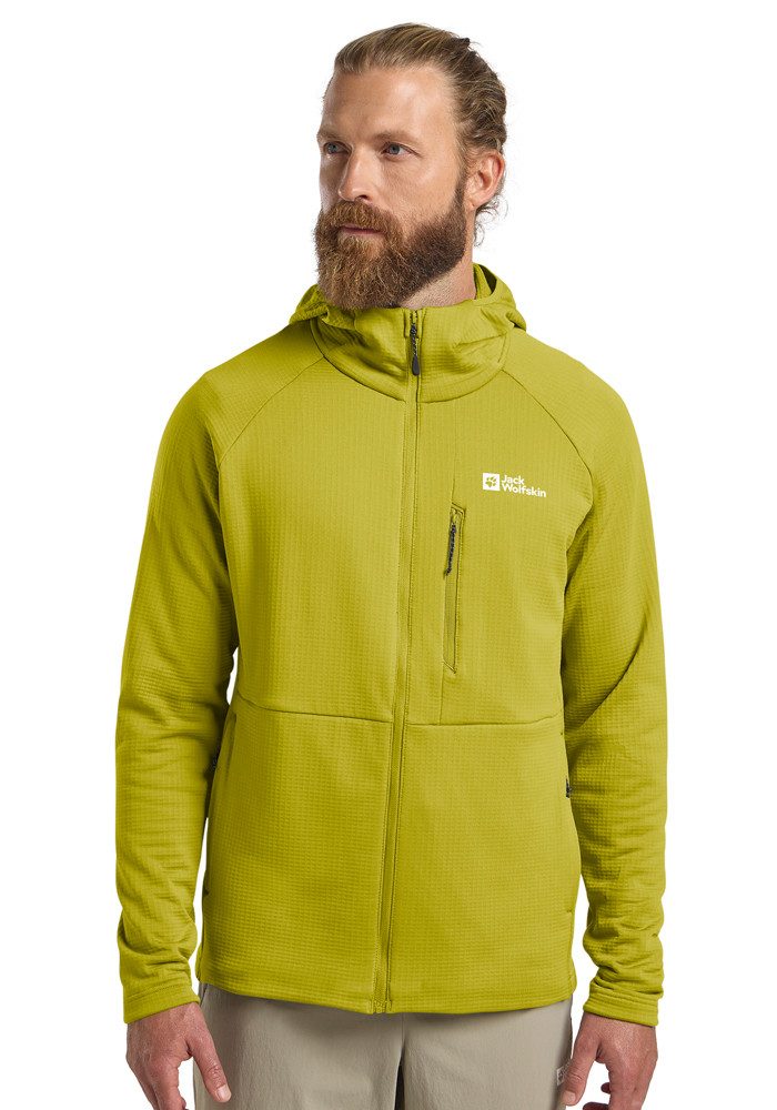 Jack Wolfskin Fleecejacke KOLBENBERG HOODED FZ M günstig online kaufen