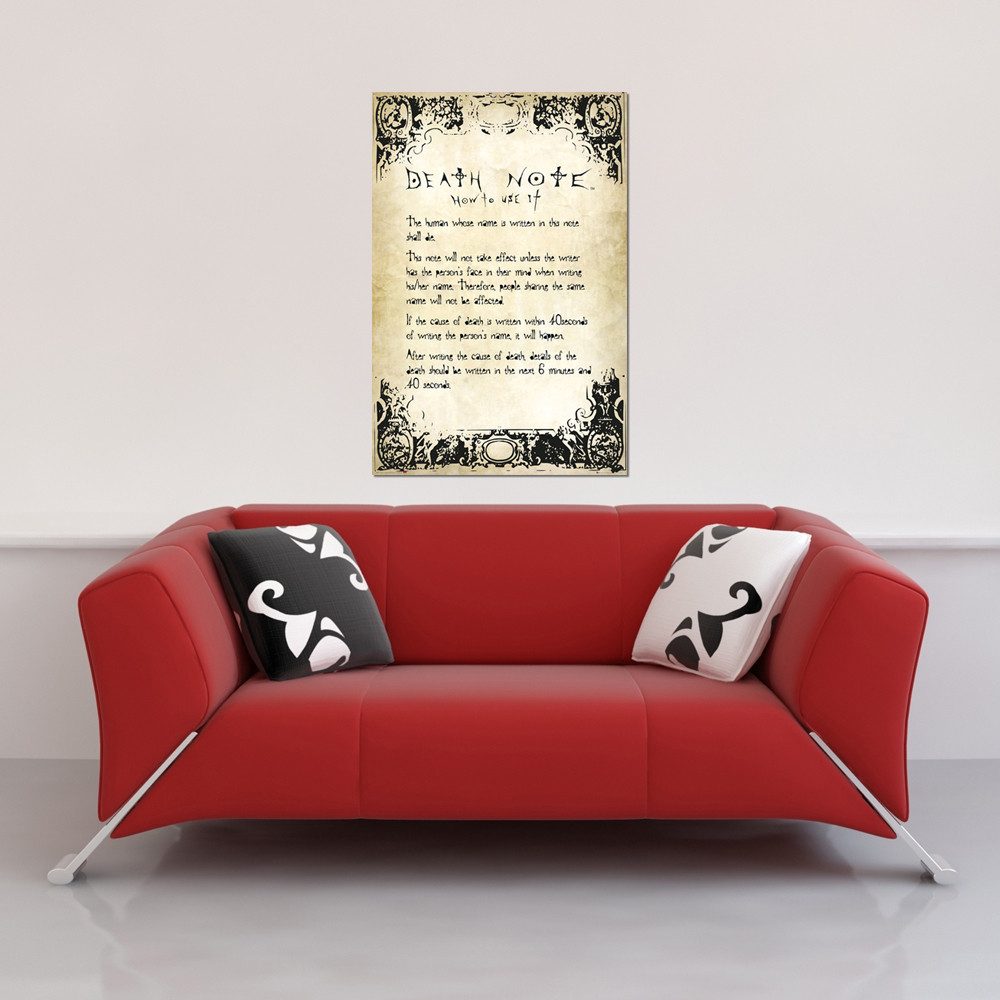 Poster Death Note - Poster - Rules