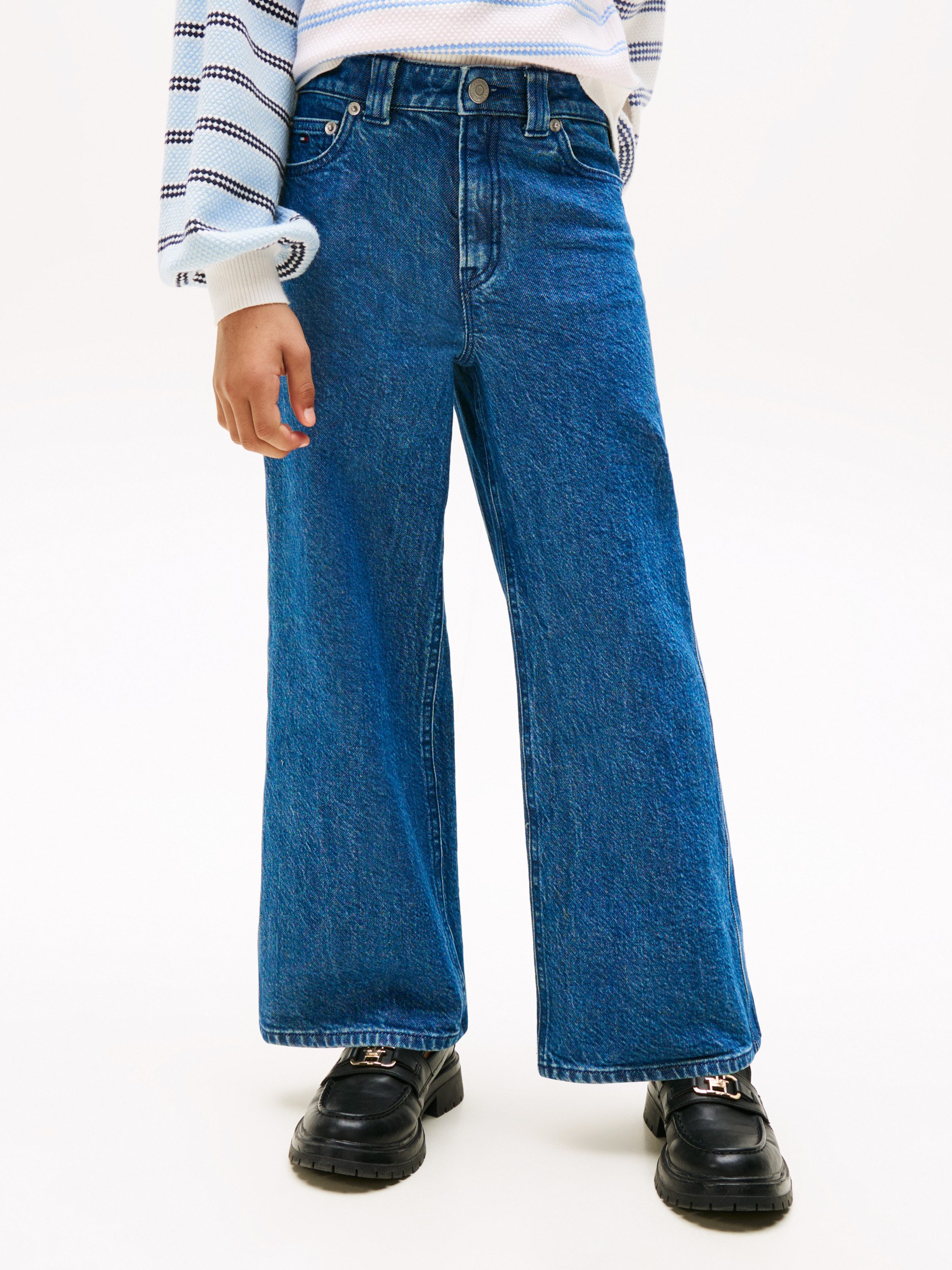 Tommy Hilfiger Stretch-Jeans MABEL MEDIUM DENIM für Kinder bis 16 Jahre, stone washed