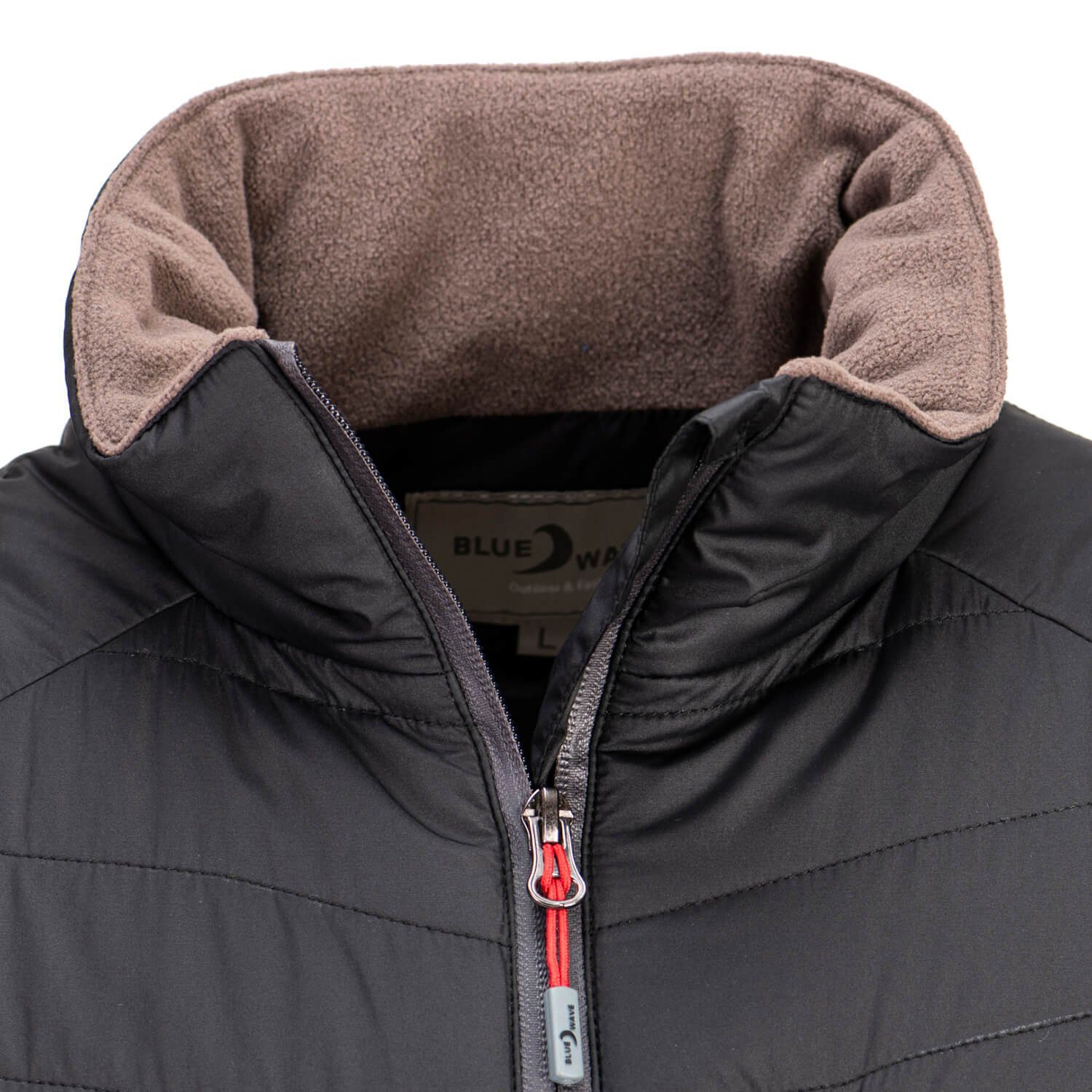 Blue Wave Steppweste Lennart Herren Weste Lennart Daunenoptik - Gesteppt Gefütterter Fleece-Kragen