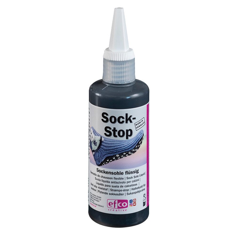 efco creative Socken Sock-Stop Latex-Emulsion / Sockensohle Anti-Rutsch Profile eigener Herstellung / Teppichen, Läufern oder Schuhabtretern geeignet