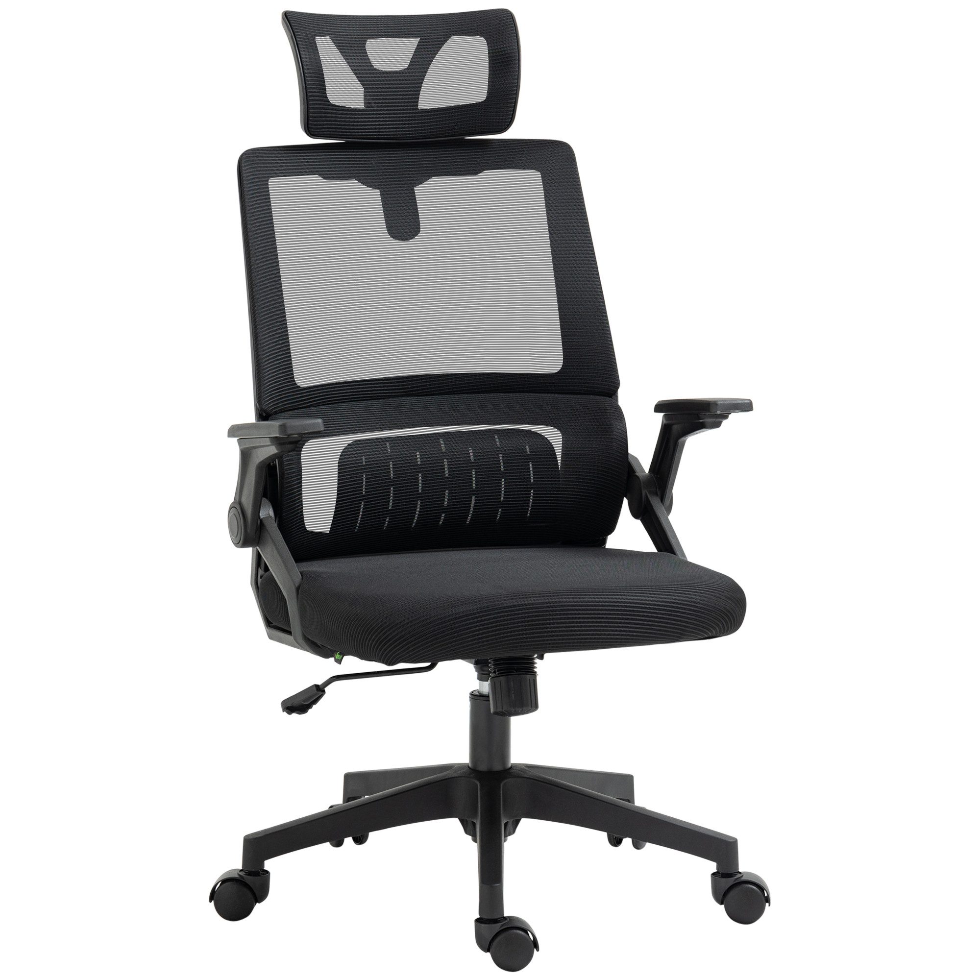 Vinsetto Bürostuhl Ergonomisch, Schreibtischstuhl mit Verstellbar günstig online kaufen