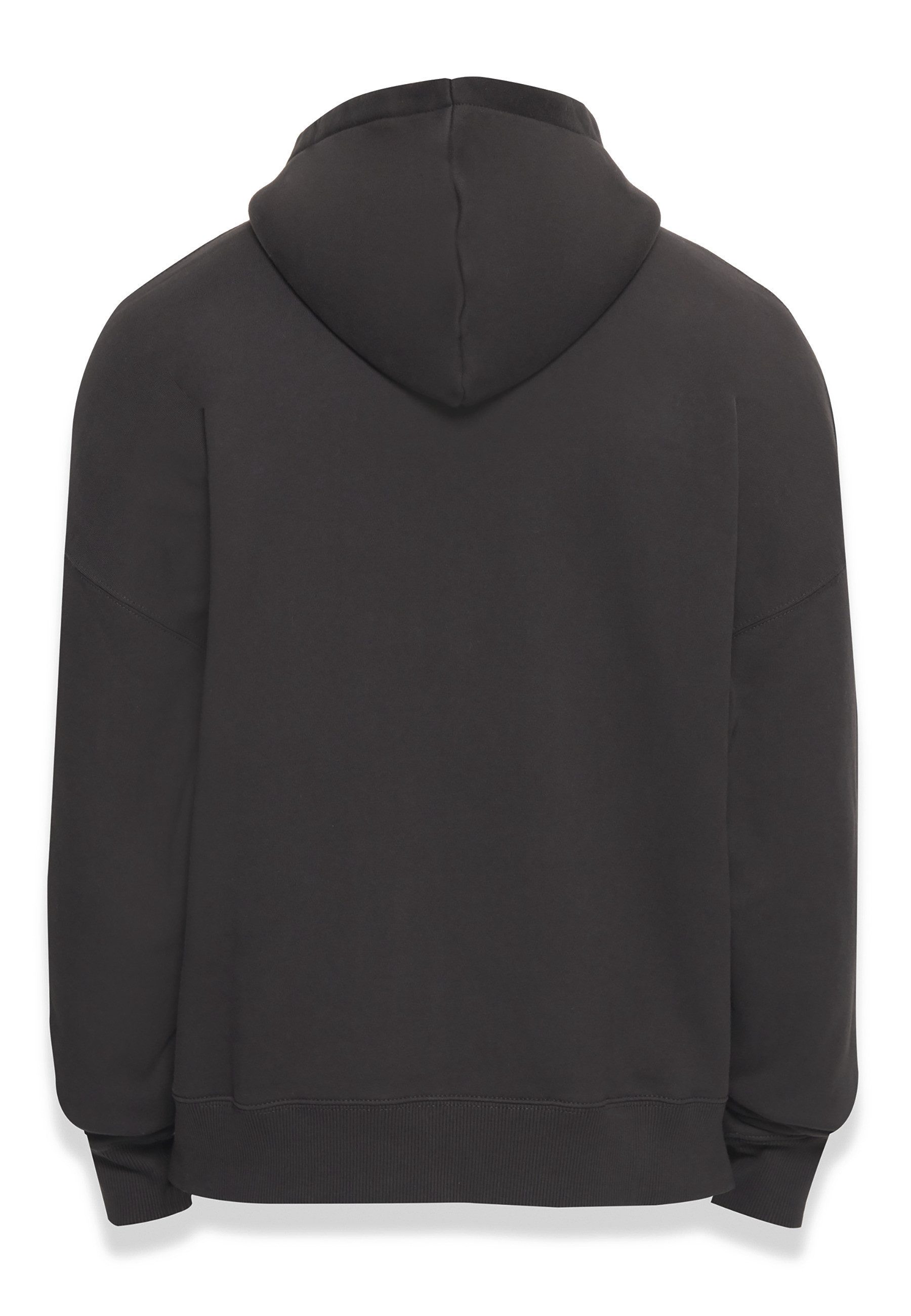 Dropsize Kapuzenpullover Dropsize Herren Bazix Republiq Super Heavy Rib Zip günstig online kaufen