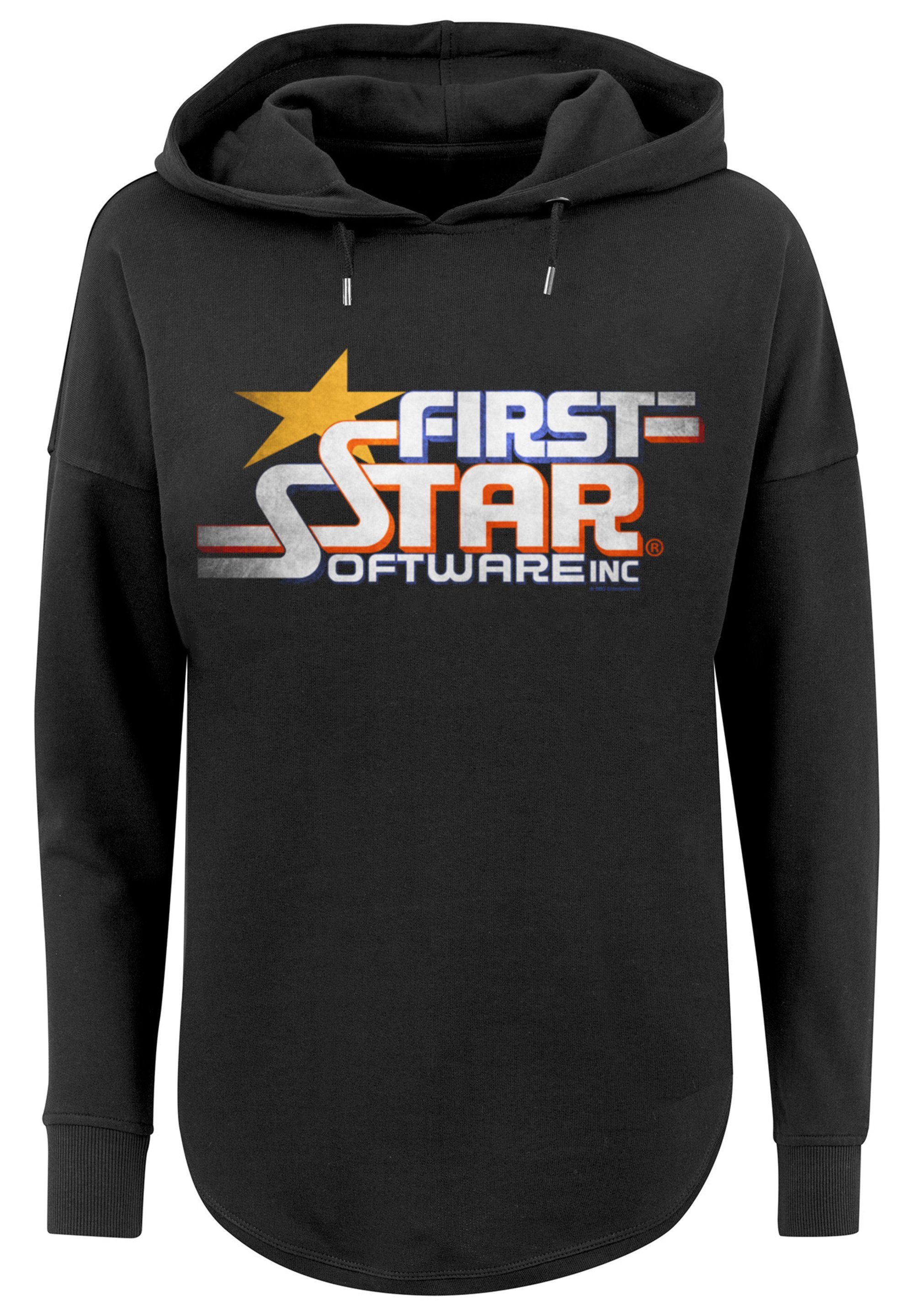 Kapuzenpullover F4NT4STIC Gaming schwarz FIRSTSTAR Retro Print Inc