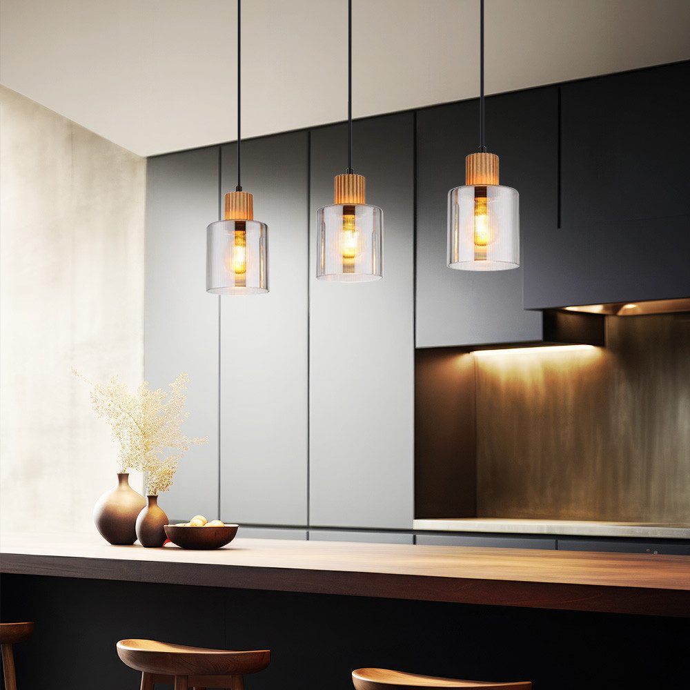 GLOBO LIGHTING Pendelleuchte, Leuchtmittel nicht inklusive, Pendelleuchte H günstig online kaufen