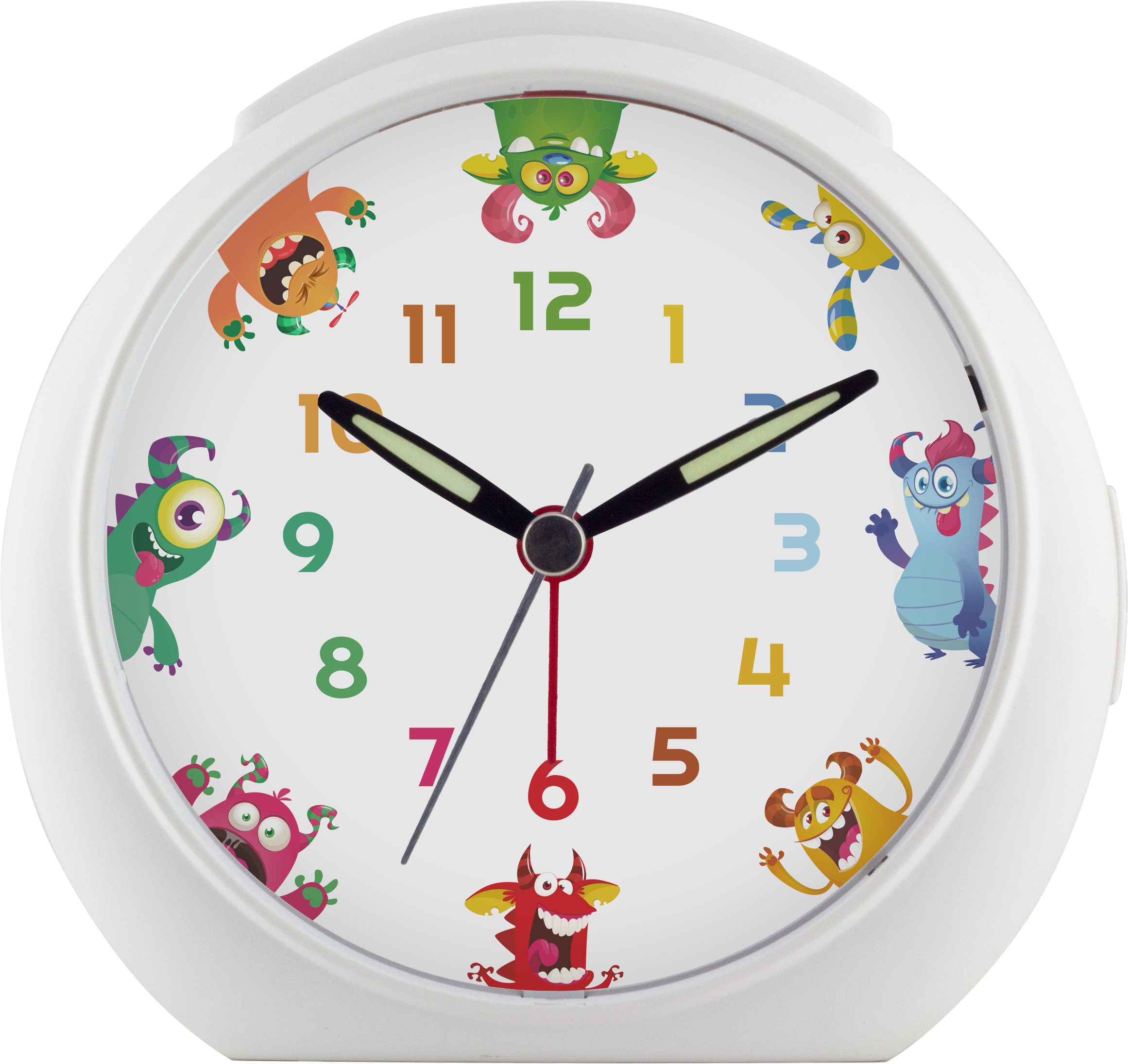 EUROTIME Quarzwecker EUROTIME-20010-00, Kinder-Quarzwecker mit schleichende günstig online kaufen