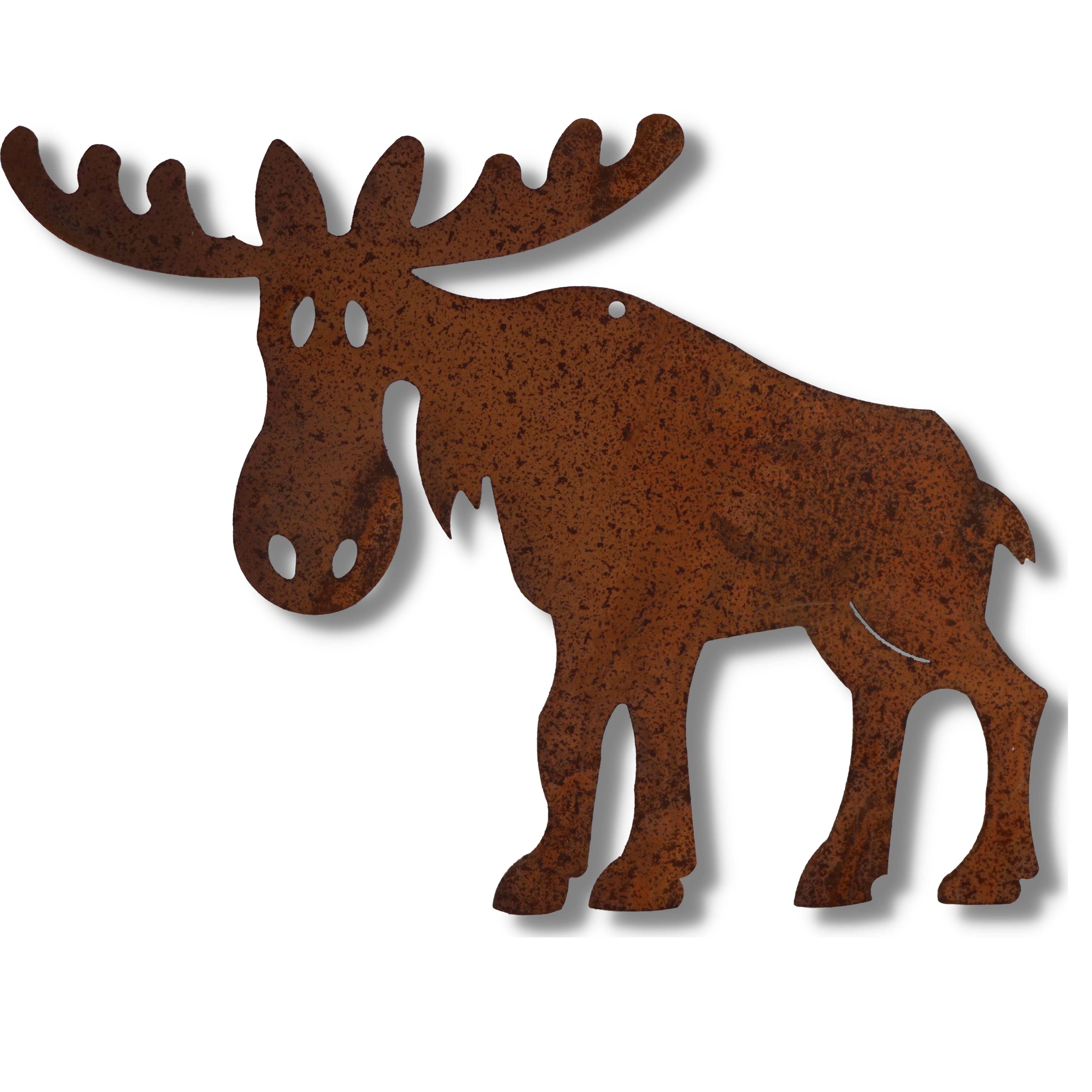 Weihnachtsfigur Elch Weihnachtsfigur Rost Stecker Weihnachten