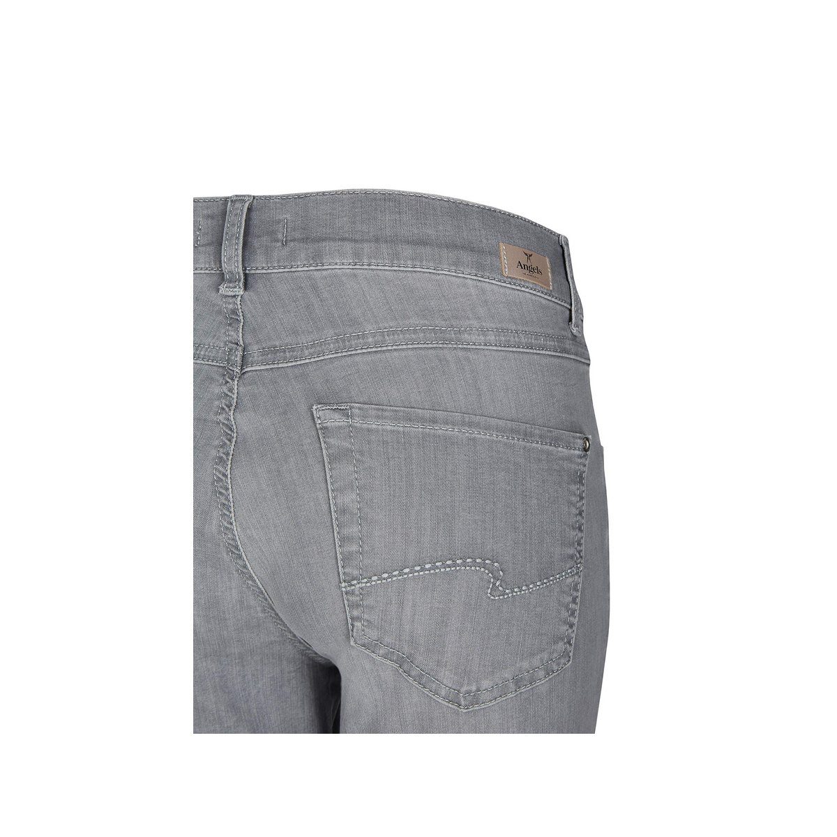 regular 5-Pocket-Jeans grau ANGELS (1-tlg)