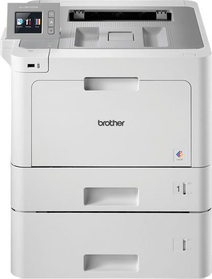 Brother Drucker HL-L9310CDWT Farblaserdrucker, (LAN (Ethernet), NFC, WLAN (Wi-Fi), Wi-Fi Direct, Professioneller WLAN Farblaserdrucker mit 2 Kassetten)