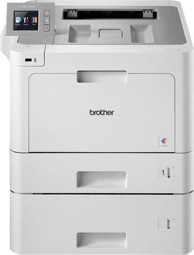 Brother Drucker HL-L9310CDWT Farblaserdrucker, (LAN (Ethernet), NFC, WLAN (Wi-Fi), Wi-Fi Direct, Professioneller WLAN Farblaserdrucker mit 2 Kassetten)