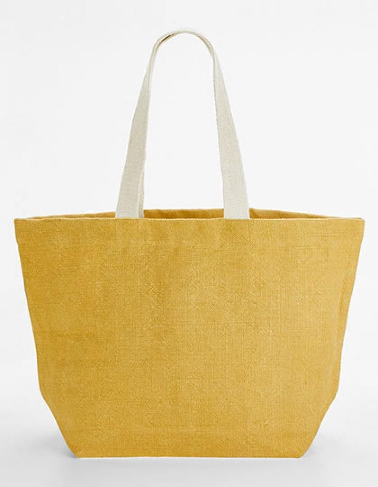 Westford Mill Sporttasche Soft Washed Jute Beach Bag Strandtasche