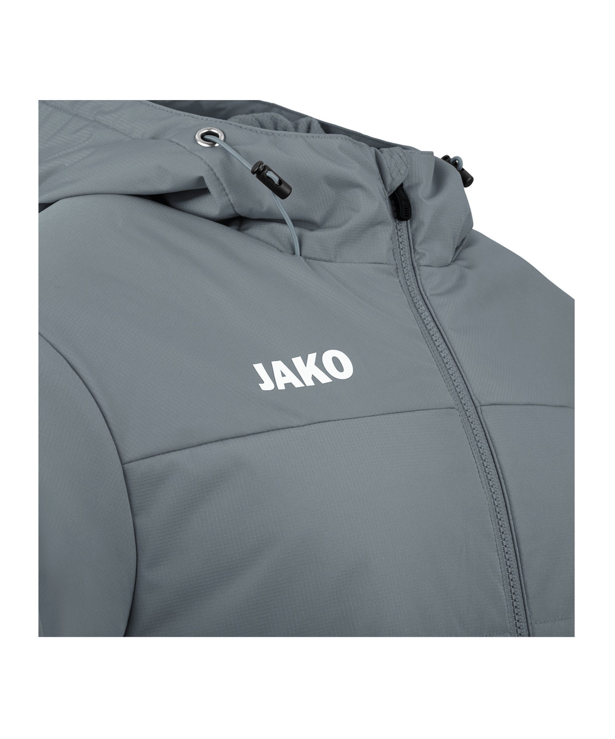 Jako Allwetterjacke Team Coach Kapuzenjacke Kids (1-St) Kapuze