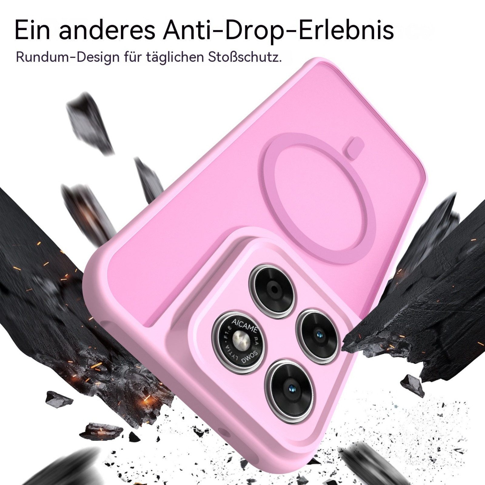 betterfon Handyhülle für Motorola Modelle,Magsafe Hülle Magnet Case, Magnetisches Laden, kompatibel mit kabellosem Ladezubehör – Bild 4 von 5