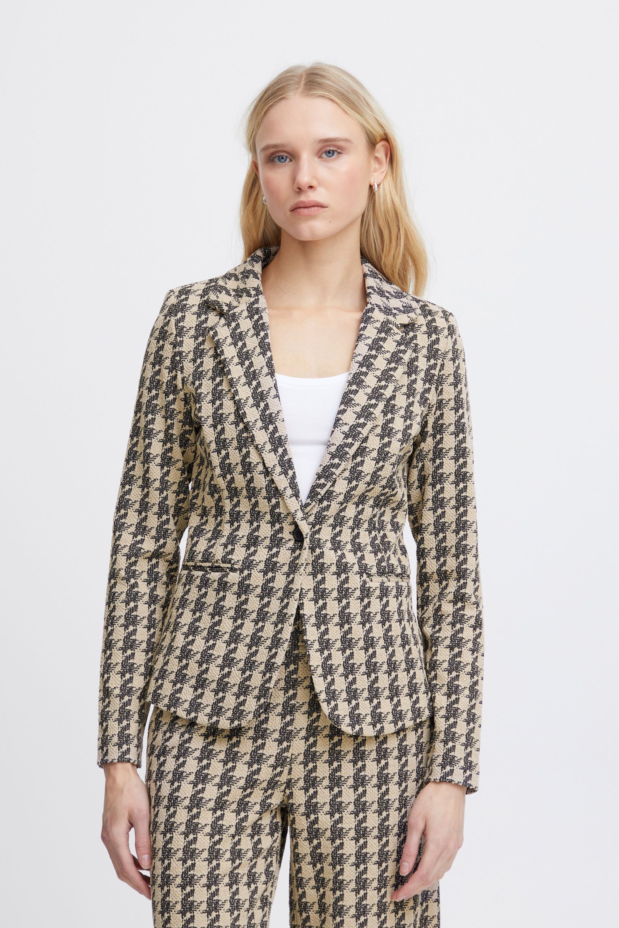 Kurzblazer IHKATE HOUNDSTOOTH BL