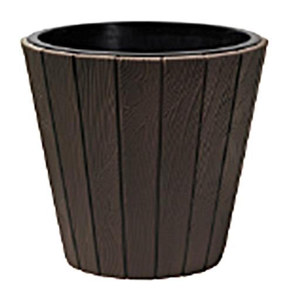 PROREGAL® Blumentopf Blumentopf Holz 490, 54lit, braun