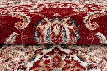 Orientteppich Oriente Teppich - Traditioneller Teppich Orient Rot Beige, Mazovia, 80 x 150 cm, Geeignet für Fußbodenheizung, Pflegeleicht, Wohnzimmerteppich